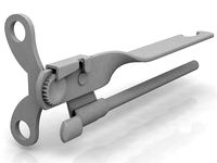 3D Can opener model
