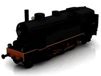 Steam Germany Locomotive VLC 75 model