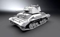A10 Cruiser Tank scale model | 3D