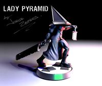 LADY PYRAMID | 3D