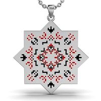pendand Ukrainian embroidery BY HAPPY | 3D