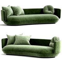 Baixo Sofa by Guilherme Wentz 3d model