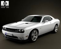 Dodge Challenger SRT8 2011 3D Model