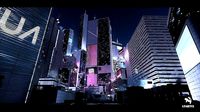 Futuristic Rooftop City Environment