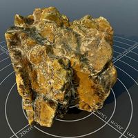 Photoscanned rock 14