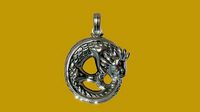 Axolotl pendant 3D printable model | 3D