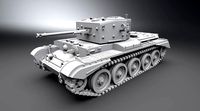 Cromwell Tank Scale model | 3D