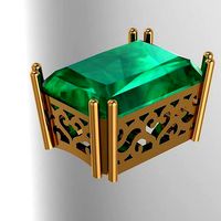 Emerald Ring Design For Women | 3D