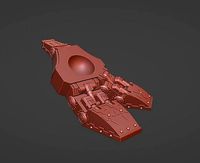 Large Robot Struthio Pattern Feet | 3D