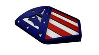 Atletico Madrid Wall Sign 3D print model | 3D