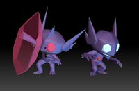 Pokemon Sableye Mega Evolution | 3D