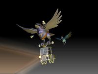 Pokemon Sword and Shiled Flying Taxi | 3D