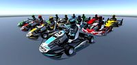 LowPolyKartsWithPlayerMegaPack