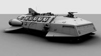 Assault Transport 3D modeling