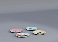 Pier 1 Party Cats Salad Plate Set of 4