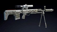 Dragunov SVU Low Poly Realistic