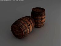 woodbarrel 3D Model
