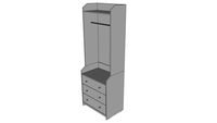 IKEA 'Hauga' Wardrobe