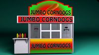 Corn Dog Booth 3D Model