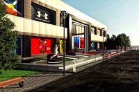 entrance of shopping mal
