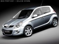 Hyundai i20 3D Model