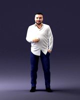 man in white shirt 1121-19