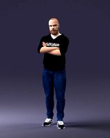 man in t-shirt 1121-10