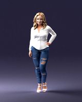girl in jeans 1121-6