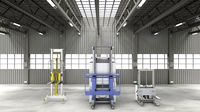 industrial forklift assembly