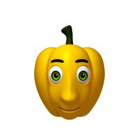 bell pepper cartoon