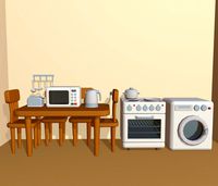 cartoon kitchen appliance