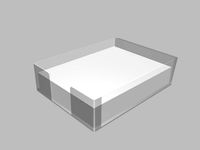 office item - paper organizer tray
