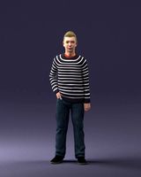 teenager in t-shirt 0204-4