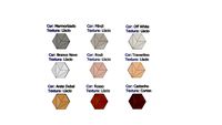 Hexagonal - 20x23cm - Todas as cores