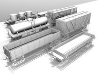 Freightcar Pack 3D Model