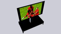 Voetbal scherm Rode Duivels