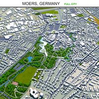 Moers city germany 40km
