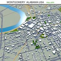 Montgomery prattville millbrook city alabama usa 60km
