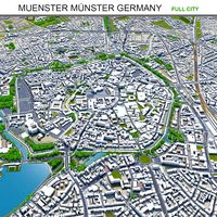 Muenster mnster city germany 60km
