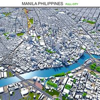 Manila city philippines 30km