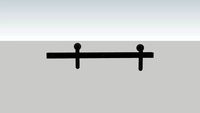 CABINET BARNDOOR HARDWARE
