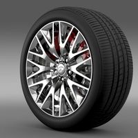 Infinity Ml wheel 3D Model