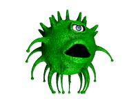 one-eyed coronavirus