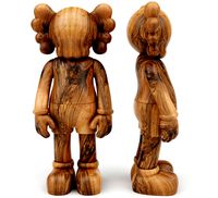 kaws wood companion