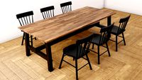 dinning set table and chairs