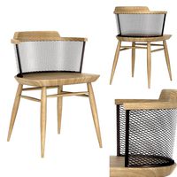 straw tub chair