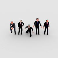 lowpoly politicians 03