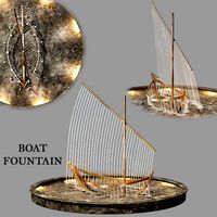 boat fountain