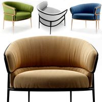 shu-ying fabric easy chair
