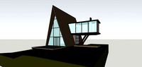 a frame house modern architecture
